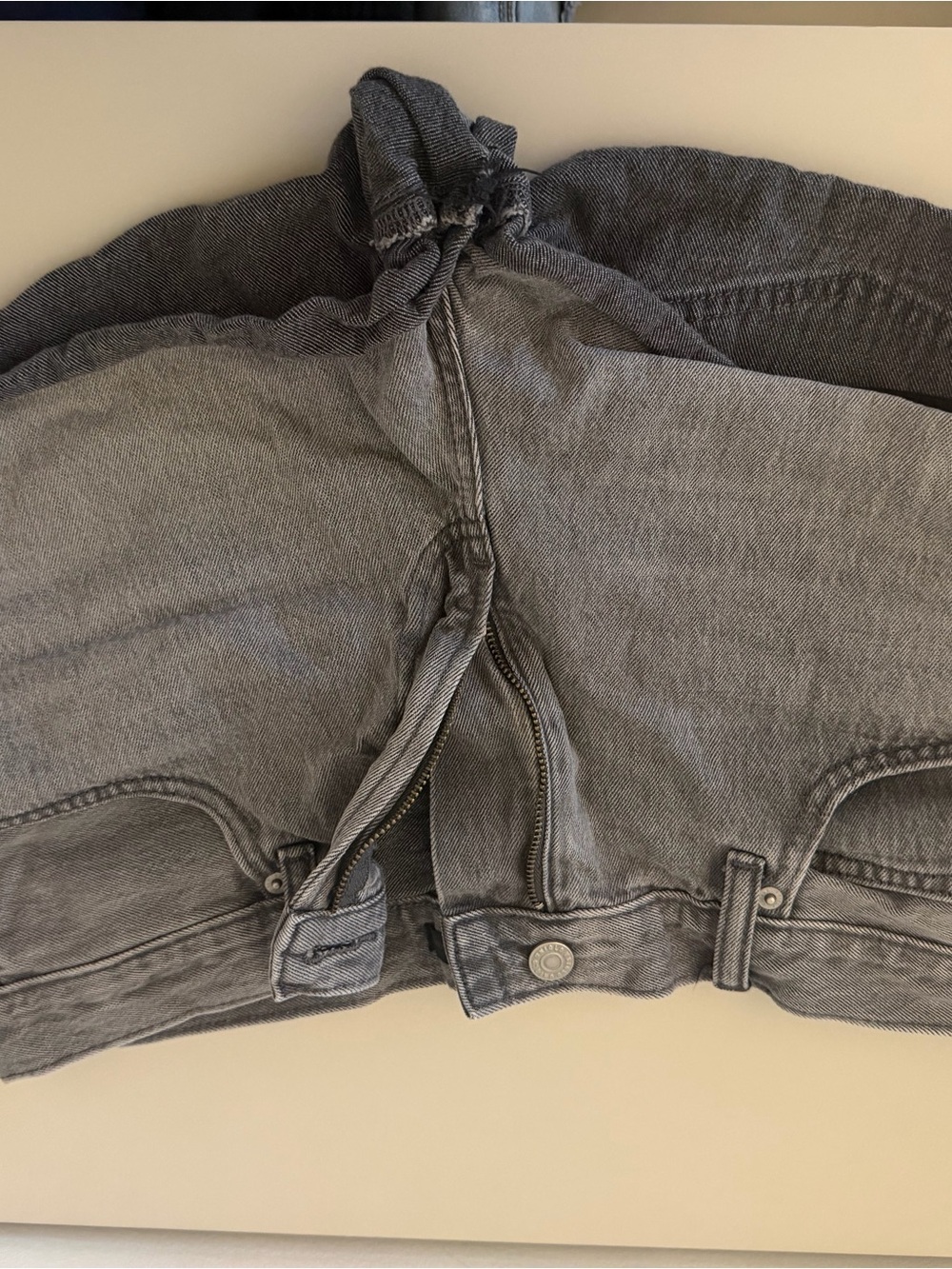 Uniqlo Gray Women's Denim Jean Shorts